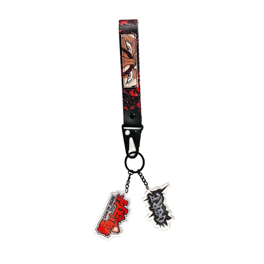 Baki the Grappler Yujiro Hanma Keystrap