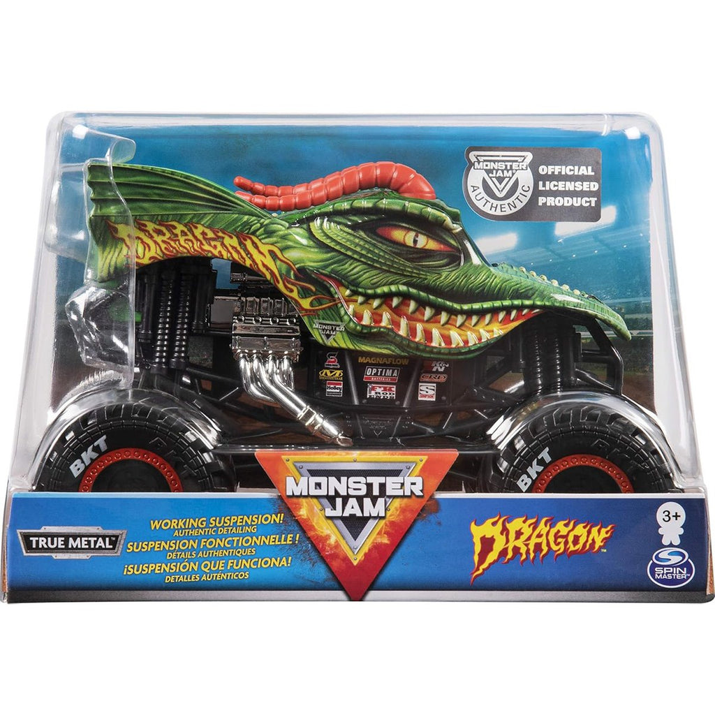 Monster Jam Monster Truck Mix 24 1:24 Scale Vehicle Case of 4