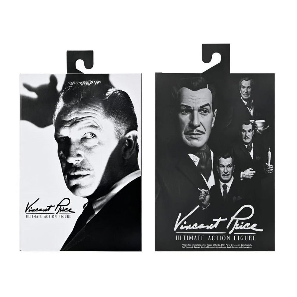 Ultimate Vincent Price Black & White 7-Inch Scale Action Figure
