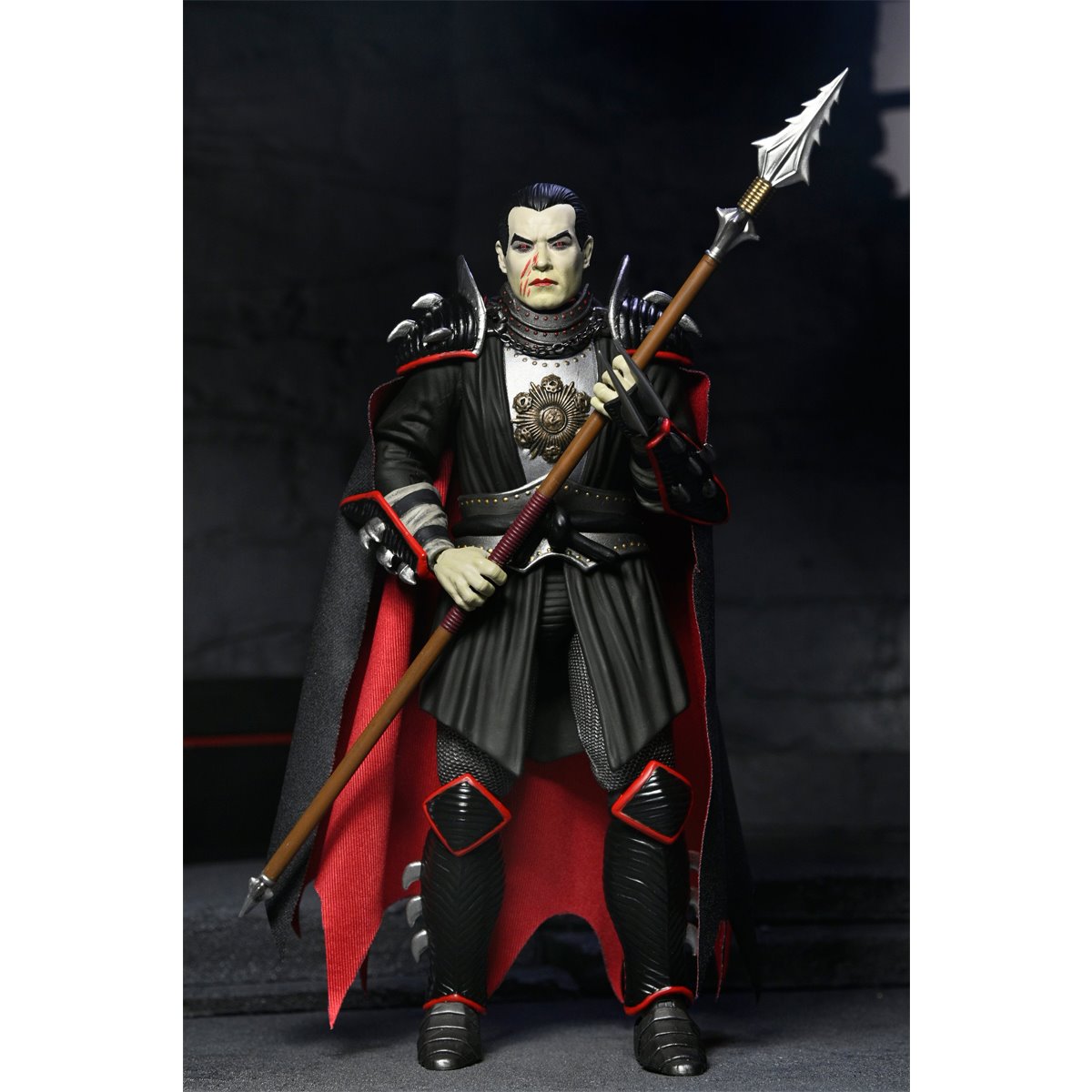 Universal Monsters x Teenage Mutant Ninja Turtles Ultimate Shredder as Dracula Classic Colors 7-Inch Scale Action Figure
