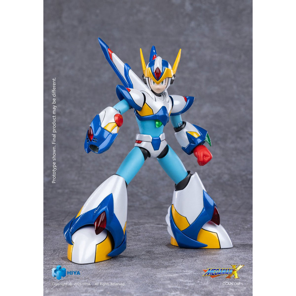 Mega Man X Falcon Armor Version Exquisite Basic Series None Scale 6-Inch Action Figure