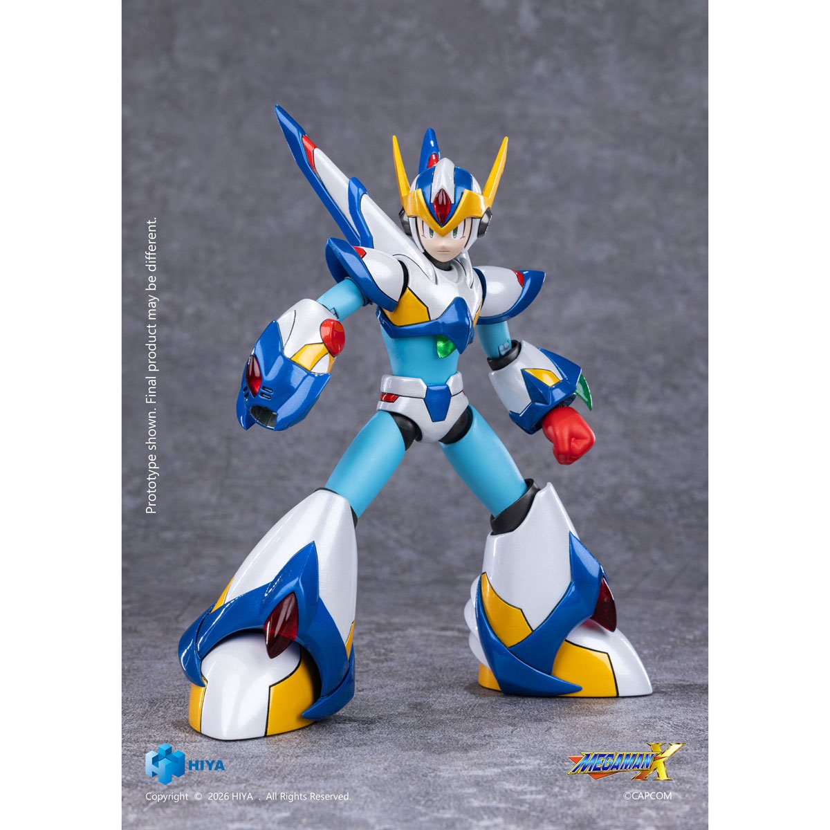 Mega Man X Falcon Armor Version Exquisite Basic Series None Scale 6-Inch Action Figure