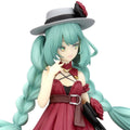 Vocaloid Hatsune Miku Outing Dress Red Color Version Trio-Try-iT Statue