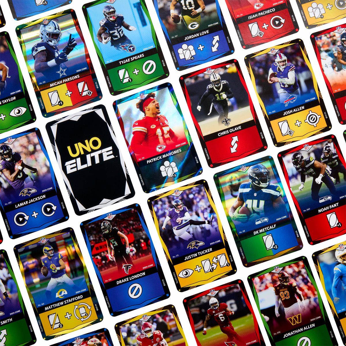 UNO Elite 2024 Core Edition Draft Packs Card Game