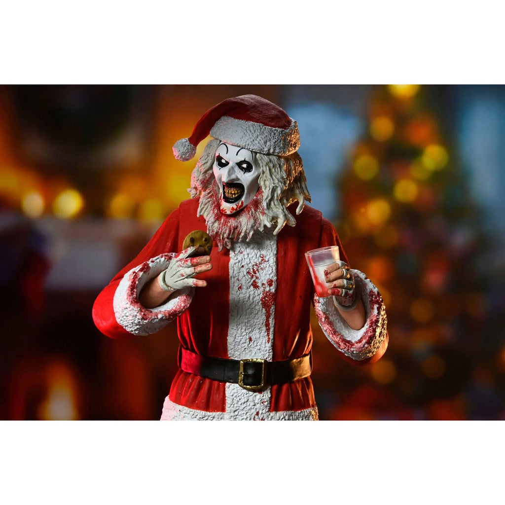 Terrifier 3 Ultimate Art the Clown Bloody Santa Suit 7-Inch Scale Action Figure
