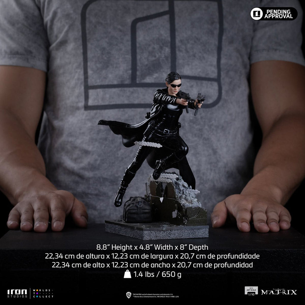 The Matrix Trinity 1:10 Art Scale Limited Edition Statue