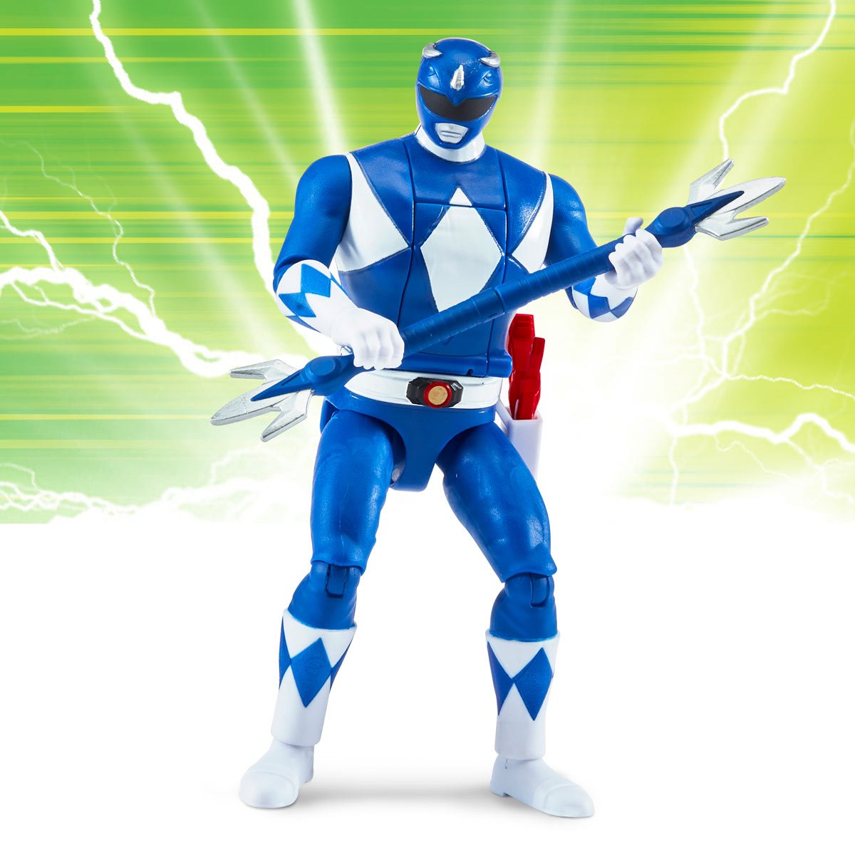 Mighty Morphin Power Rangers: Re-Ignition Auto Morphin Blue Ranger Action Figure