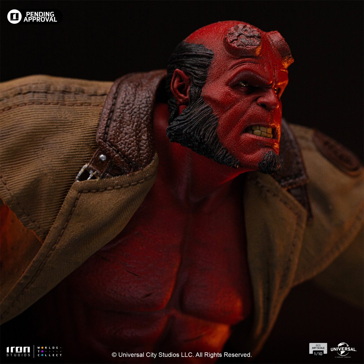 Hellboy 2: The Golden Army Hellboy Battle Diorama Series 1:10 Art Scale Limited Edition Statue