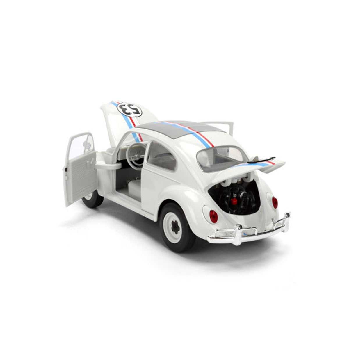 Hollywood Rides Disney The Love Bug Herbie Volkswagen Beetle 1:24 Scale Die-Cast Metal Vehicle