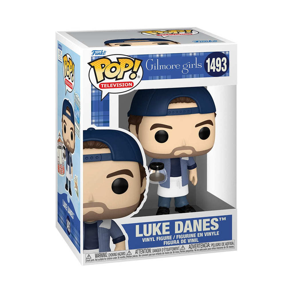 Gilmore Girls 25th Anniversary Luke Danes with Coffee Pot Funko Vinyl Figure #1493