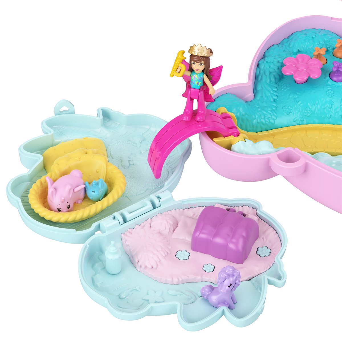 Polly Pocket 2-In-1 Bunny Fun Compact Playset