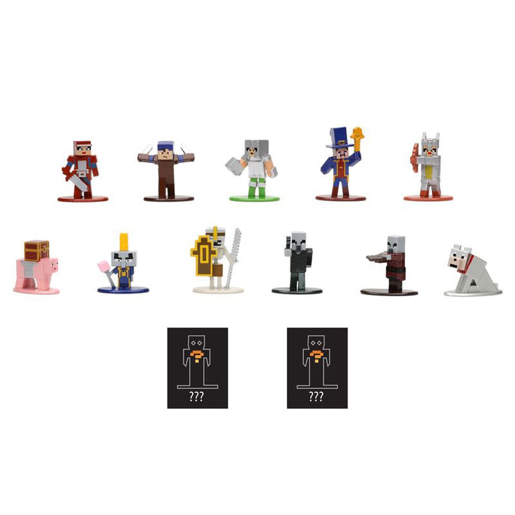 Minecraft Dungeons Wave 3 Nano MetalFigs Die-Cast Metal Blind Box Mini-Figure Case of 24