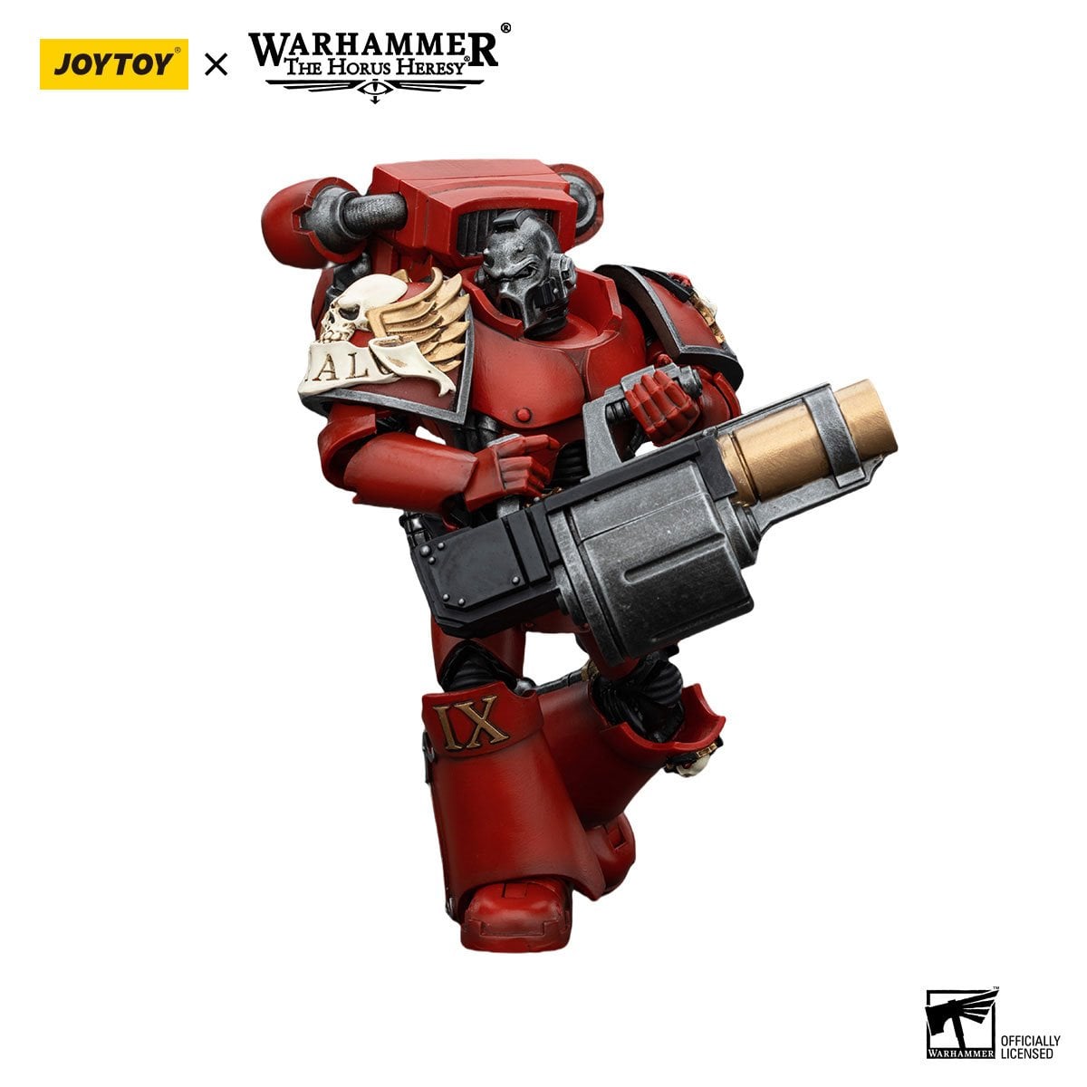 Joy Toy Warhammer Horus Heresy Blood Angels Tears Squad Erelim with Grenade Launcher 1:18 Scale Action Figure