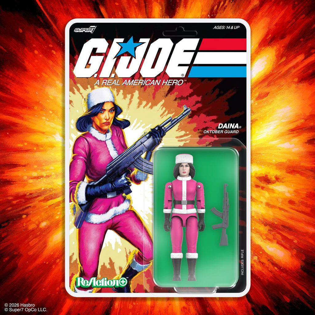 G.I. Joe Daina (Cartoon) 3 3/4-Inch ReAction+ Figure