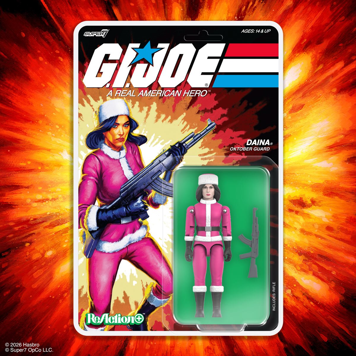 G.I. Joe Daina (Cartoon) 3 3/4-Inch ReAction+ Figure