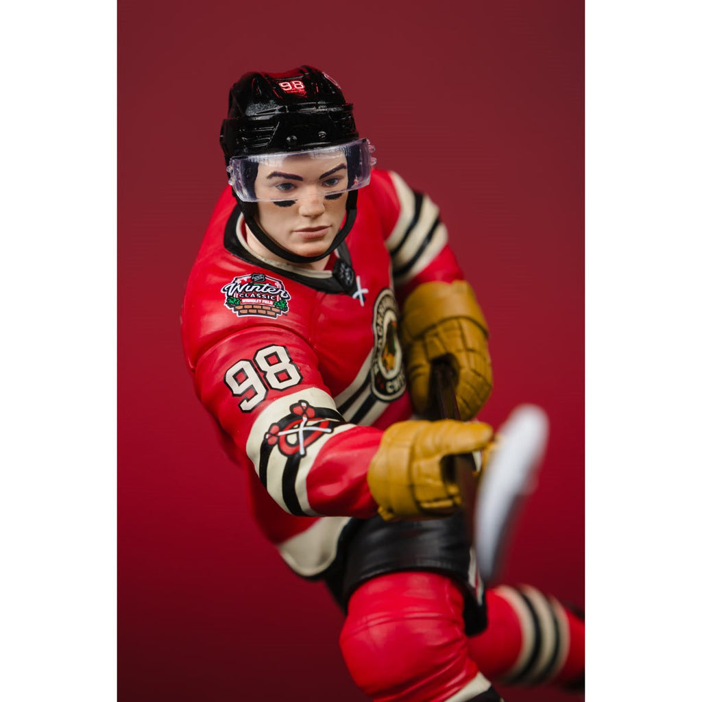 NHL SportsPicks Chicago Blackhawks Connor Bedard Winter Classic Jersey 7-Inch Posed Figure