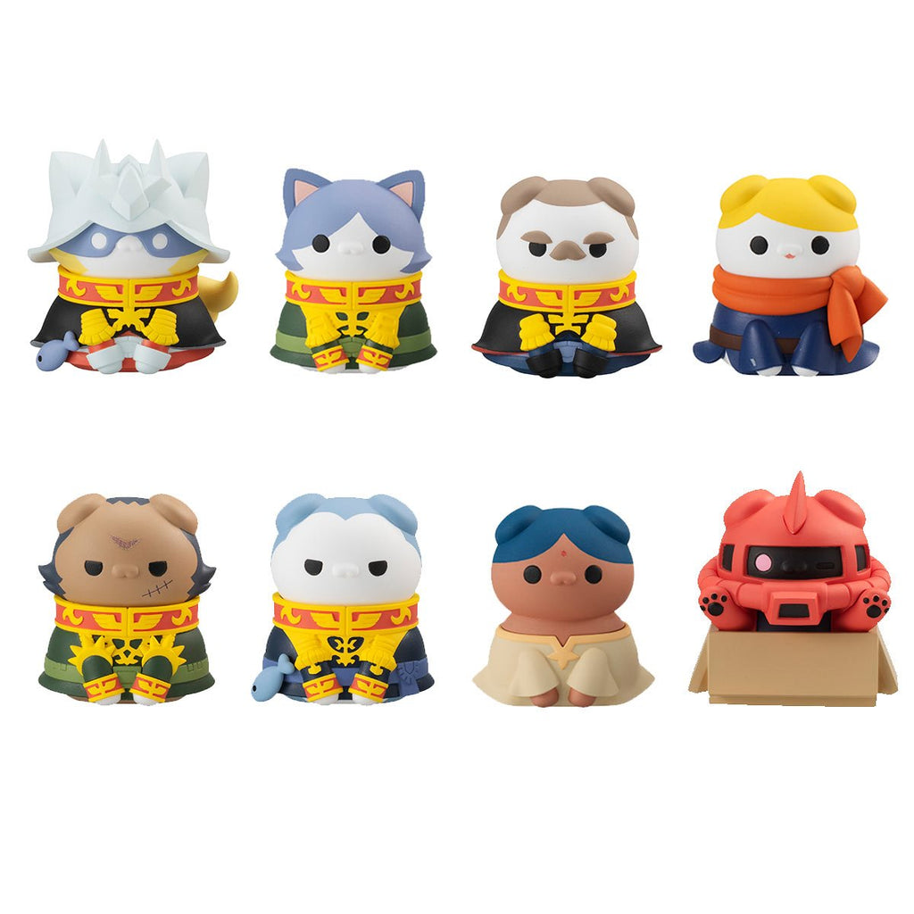 Mobile Suit Gundam Nyandam We are the Principality of Zeon! Mega Cat Project Mini-Figure Case of 8