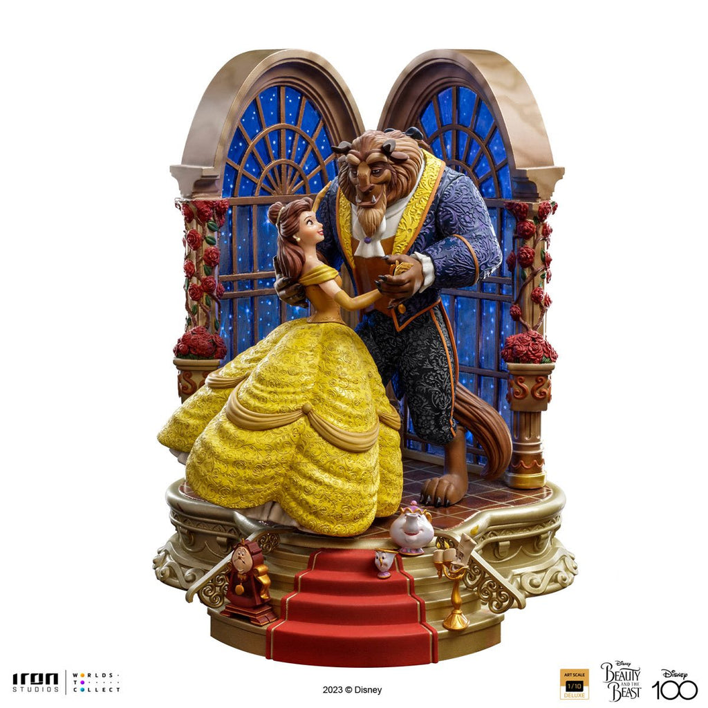 Disney 100 Beauty and the Beast Deluxe Art Scale Limited Edition 1:10 Statue