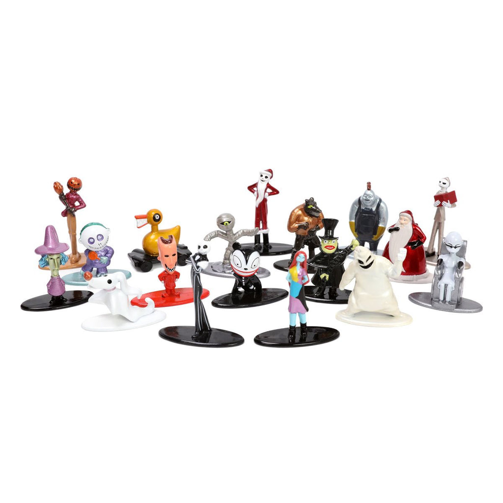 Nightmare Before Christmas Nano MetalFigs Mini-Figure 18-Pack