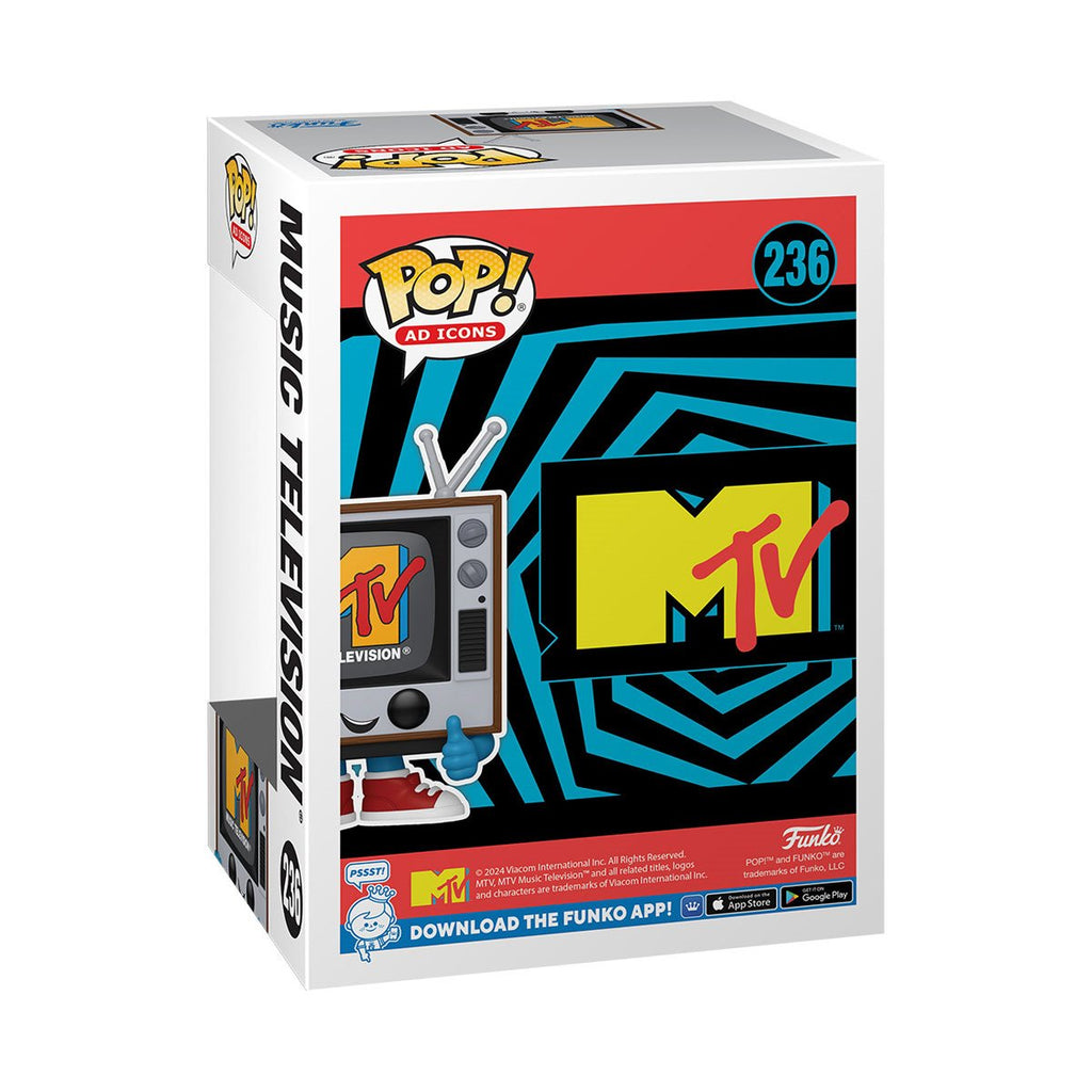 MTV Music Television Logo Funko Pop! Vinyl Figure #236