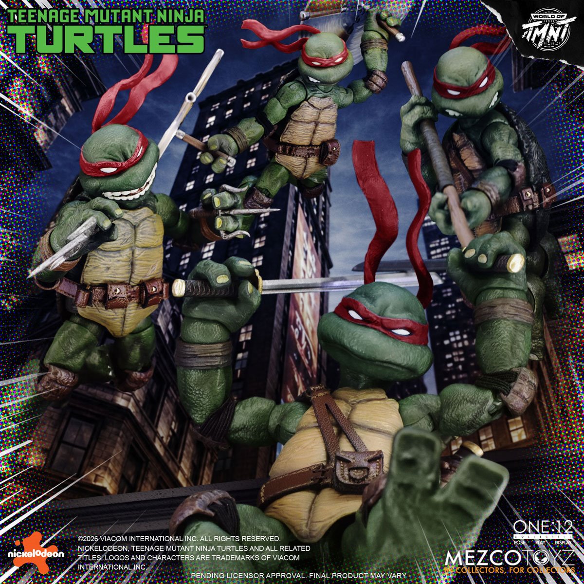Teenage Mutant Ninja Turtles Deluxe One:12 Collective Boxed Set - ReRun