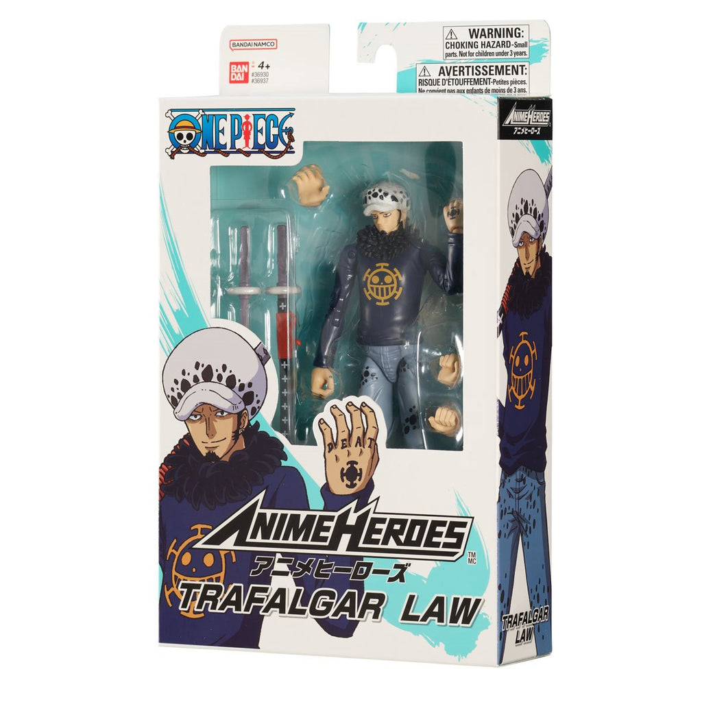 One Piece Anime Heroes Action Figure Wave 2 Case of 6