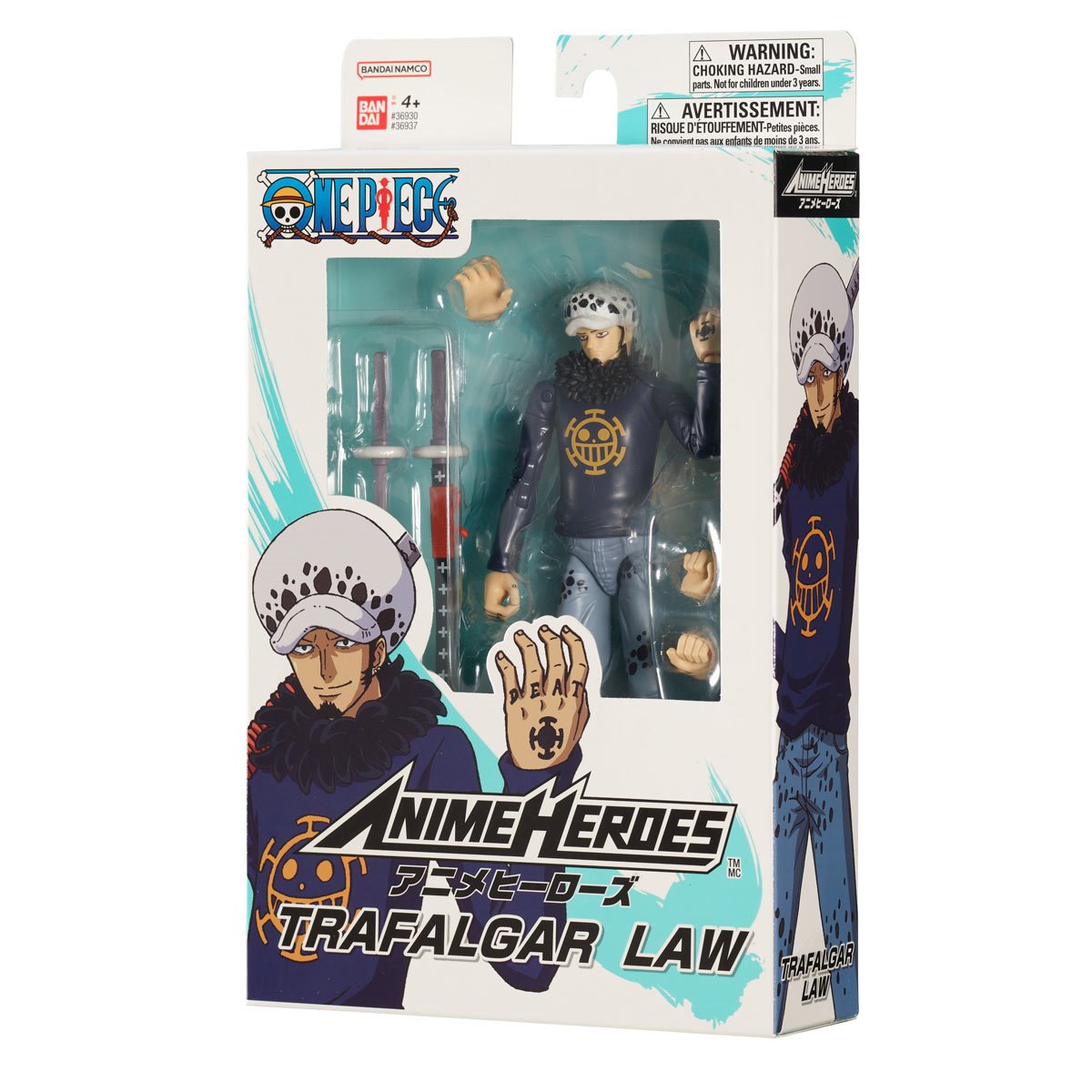 One Piece Anime Heroes Action Figure Wave 2 Case of 6