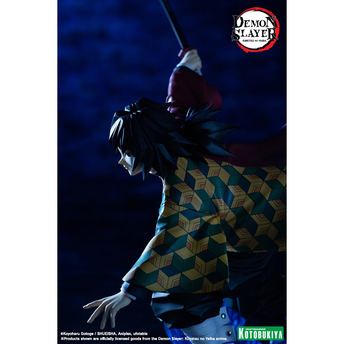Demon Slayer: Kimetsu no Yaiba Giyu Tomioka ArtFX J 1:8 Scale Statue - ReRun