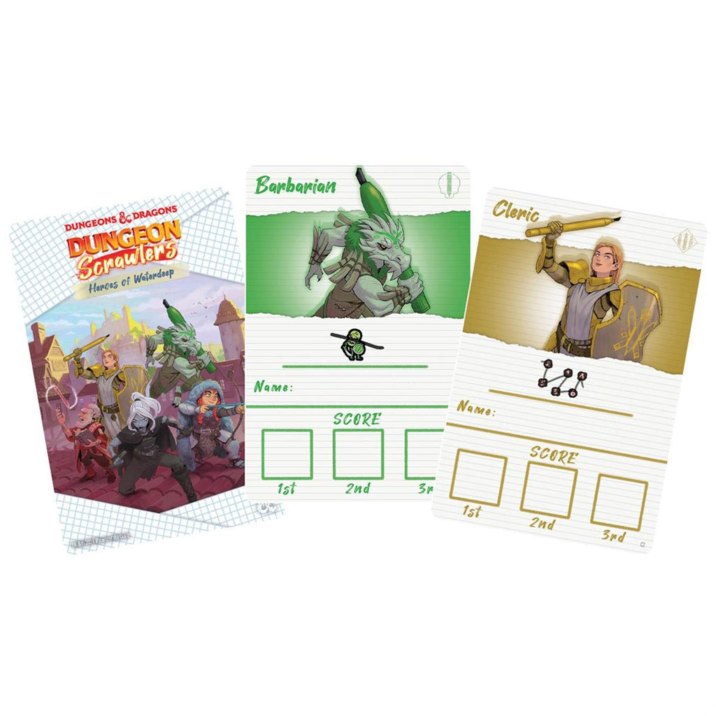 Dungeons & Dragons: Dungeon Scrawlers Heroes of Waterdeep Game