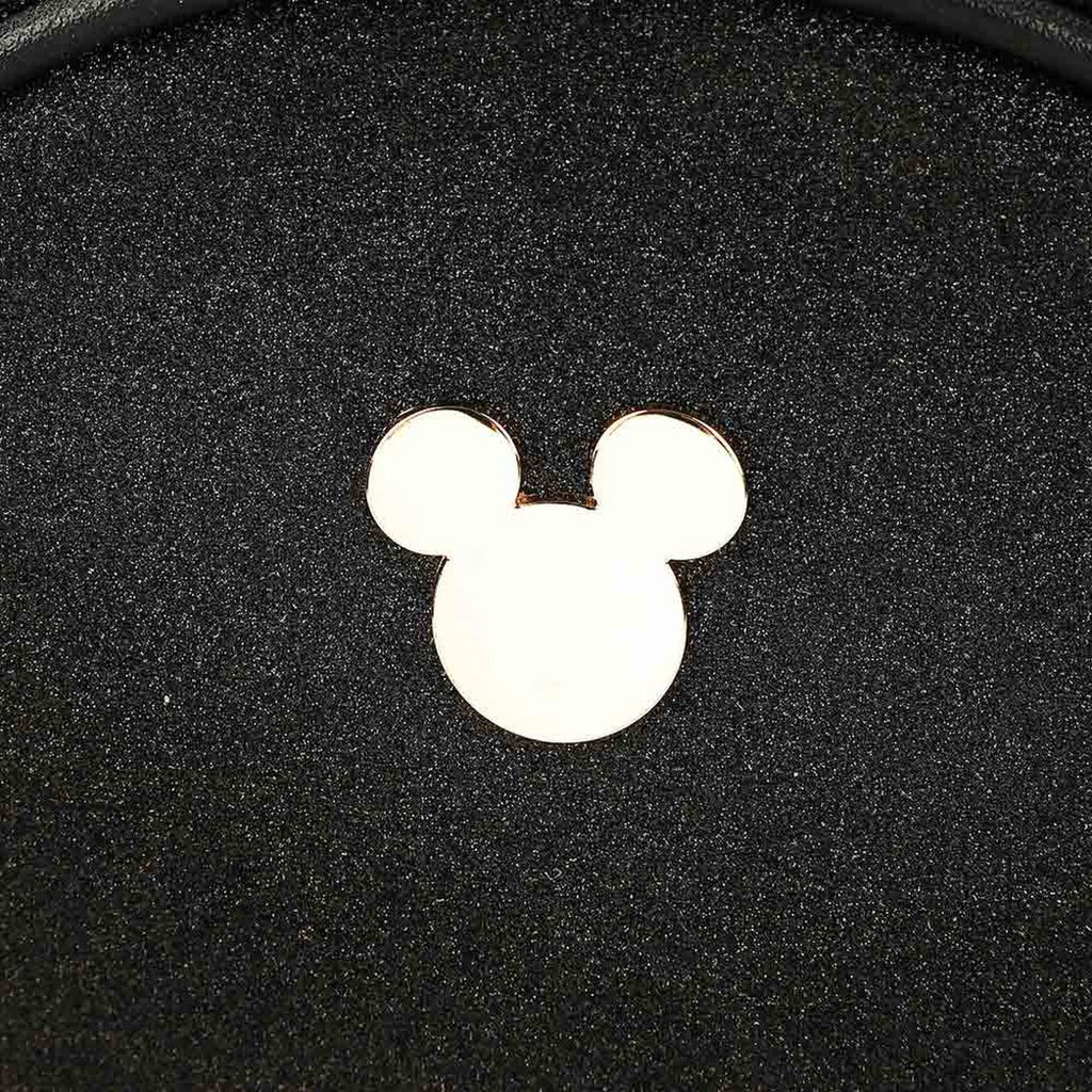 Mickey Mouse Metal Badge Glitter Mini-Backpack