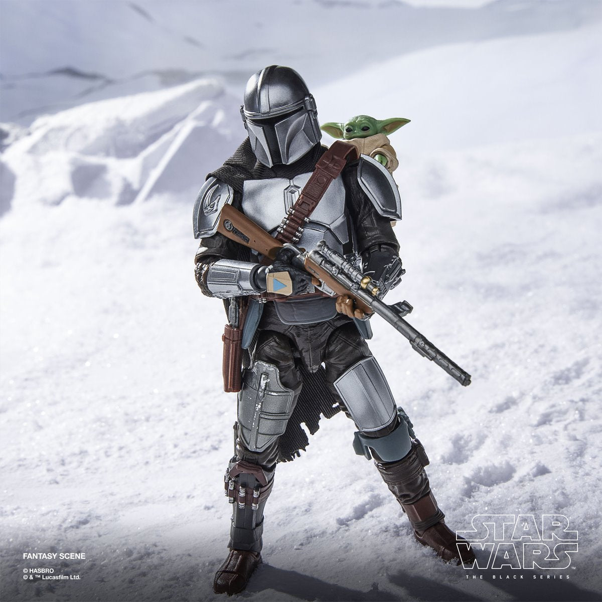 Star Wars The Black Series The Mandalorian & Grogu Deluxe 6-Inch Action Figure