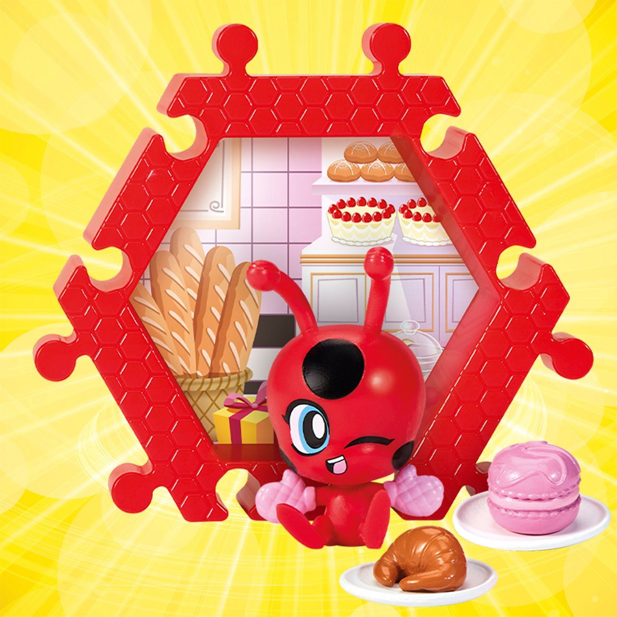 Miraculous Ladybug Miracle Stack Shack Surprise Mini-Figure Case of 16