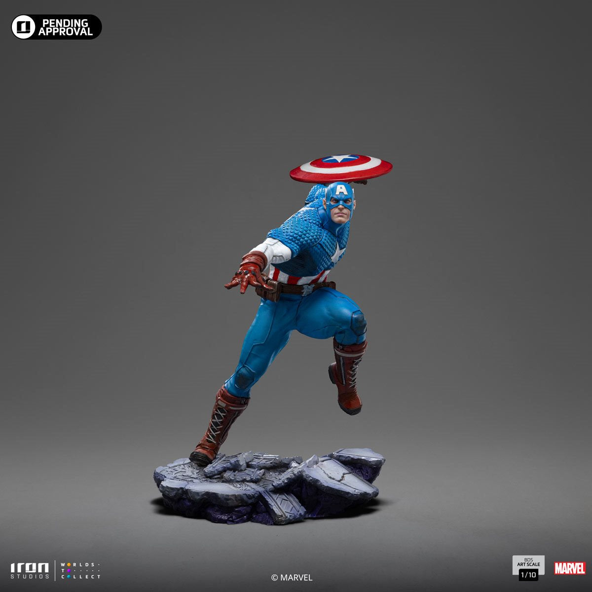 Captain America Infinity Gauntlet Battle Diorama Series 1:10 Art Scale Limited Edition Statue