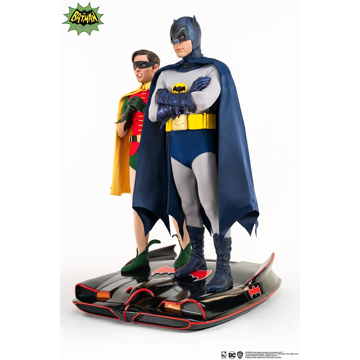 Batman 1966 Classic TV Series Batman and Robin 1:4 Scale Resin Statue