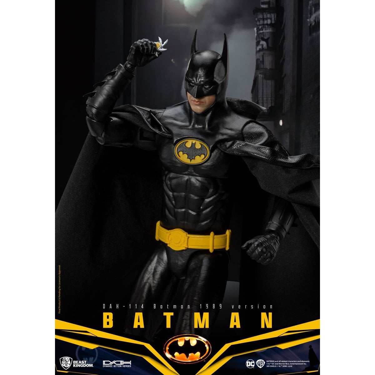 Batman 1989 DAH-114 Dynamic 8-Ction Heroes Batman Action Figure