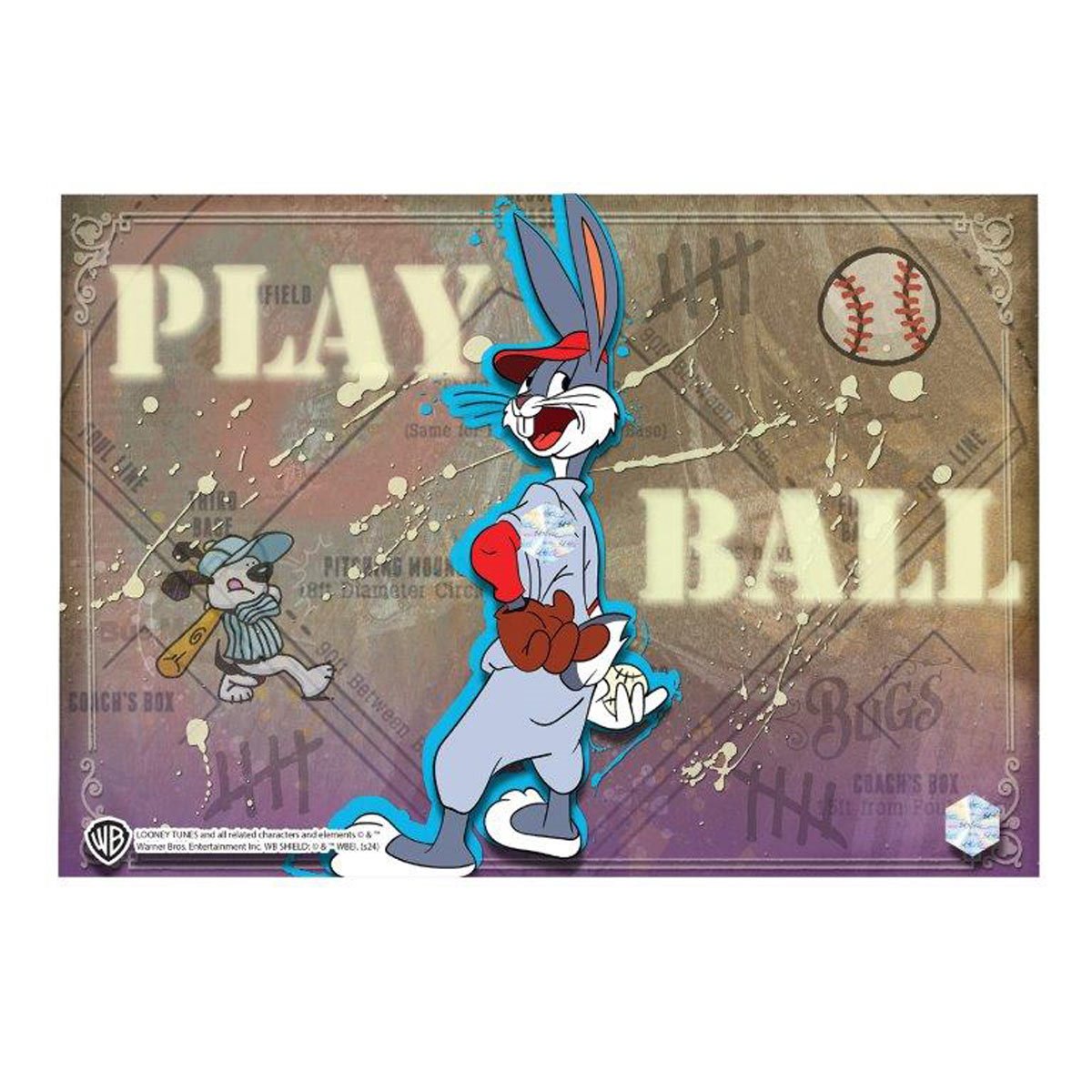 Looney Tunes His Hare Raising Tale #1103 Animation Cel Artist Edition Framed Art Print