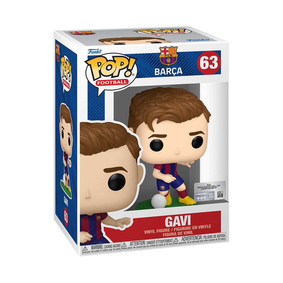 Football Barcelona Gavi Funko Pop! Vinyl Figure #63