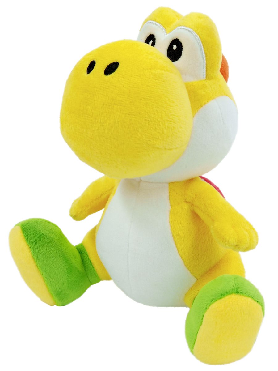 Super Mario Bros. Yellow Yoshi 6-Inch Plush