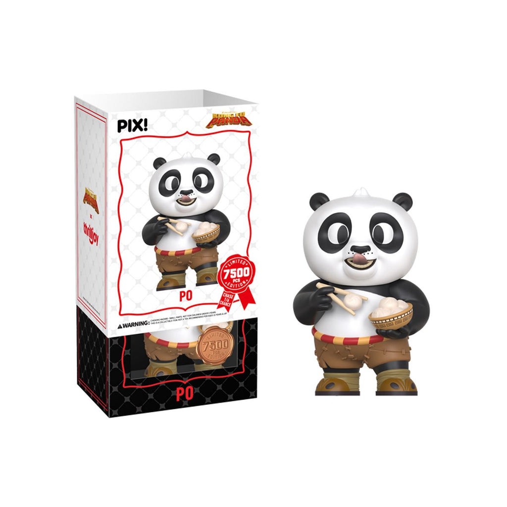 Kung Fu Panda Po with Dumplings Pix! Vinyl Figure