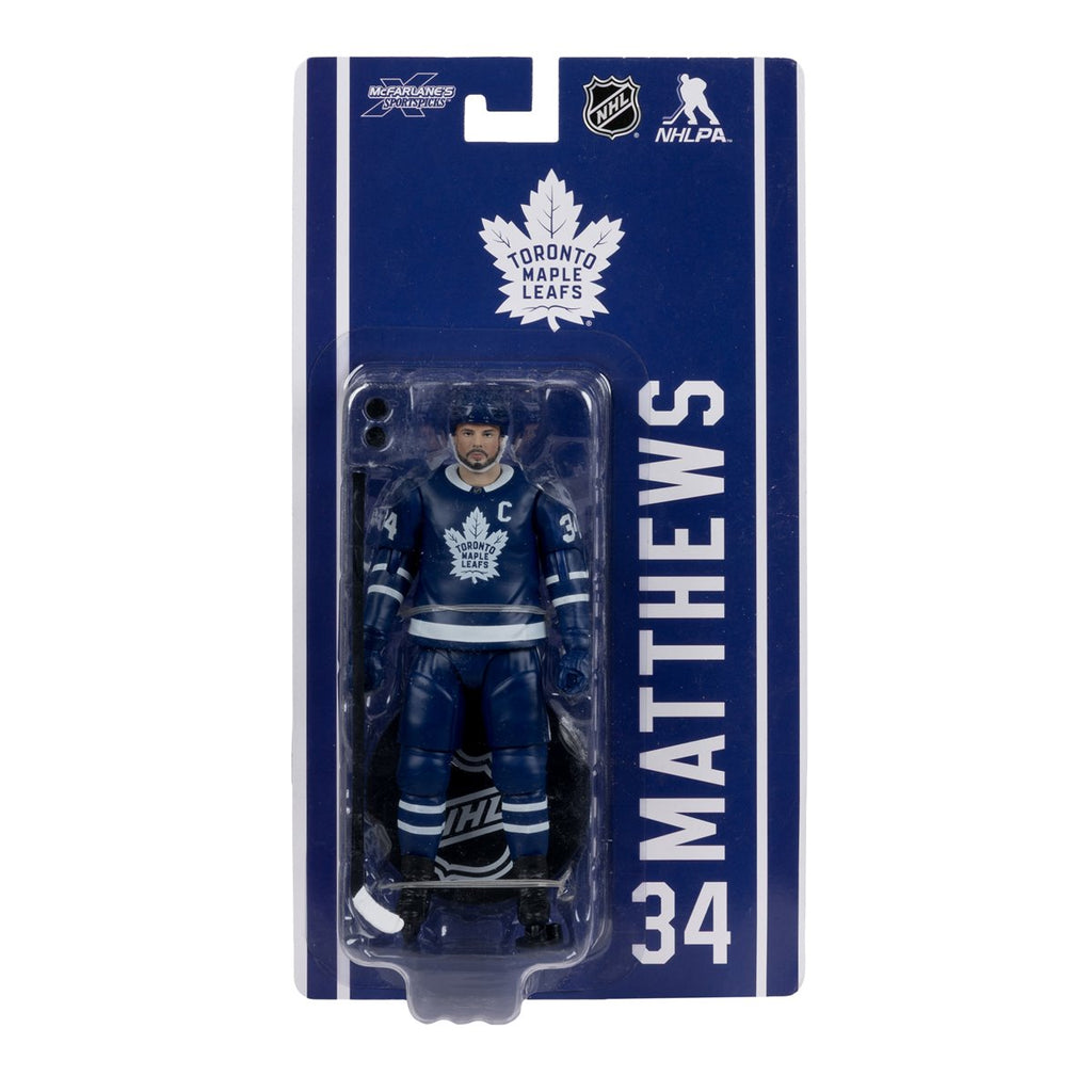 NHL McFarlanes SportsPicks Toronto Maple Leafs Auston Matthews 6-Inch Scale Articulated Action Figure