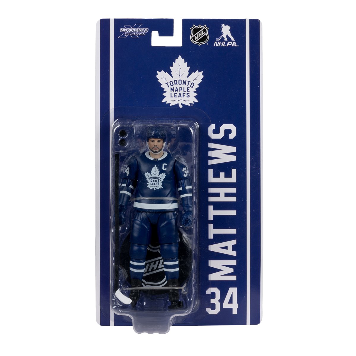 NHL McFarlanes SportsPicks Toronto Maple Leafs Auston Matthews 6-Inch Scale Articulated Action Figure