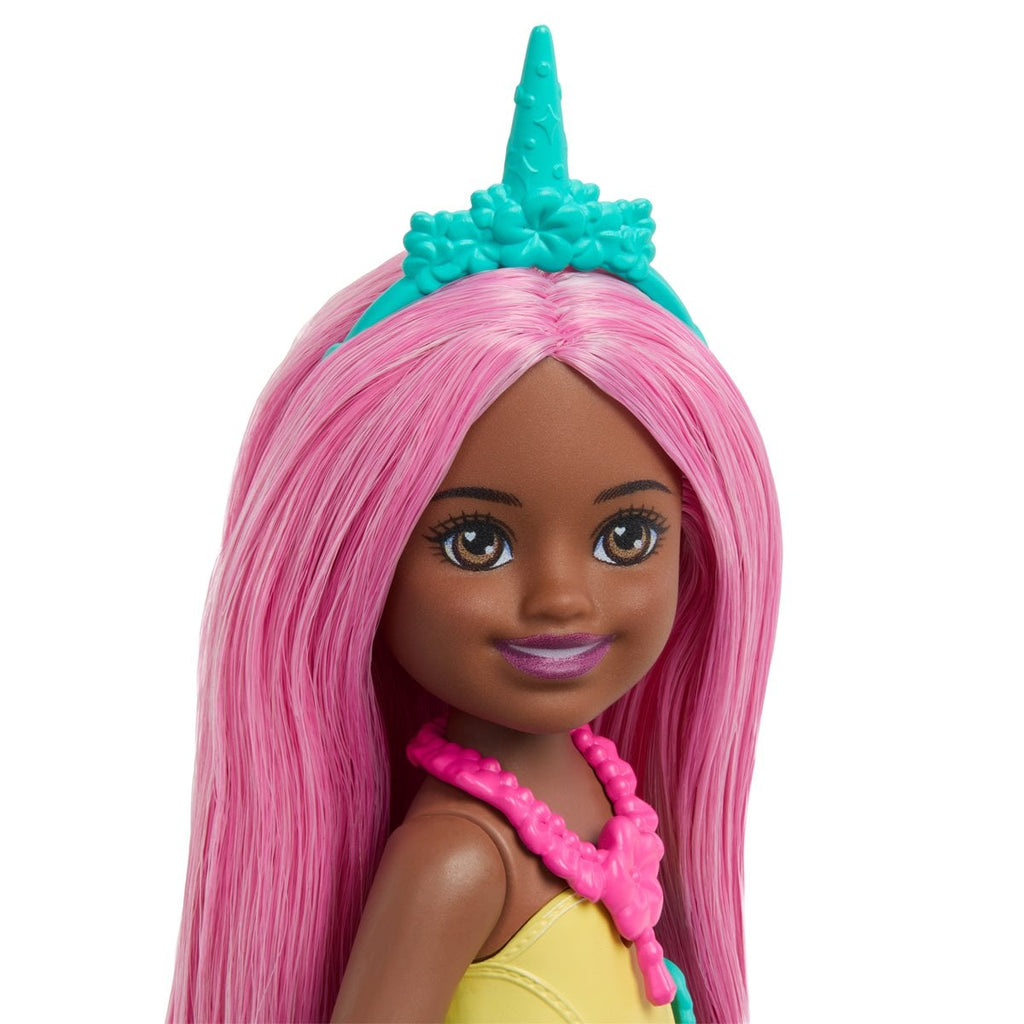 Barbie Chelsea Unicorn Doll with Pink Hair