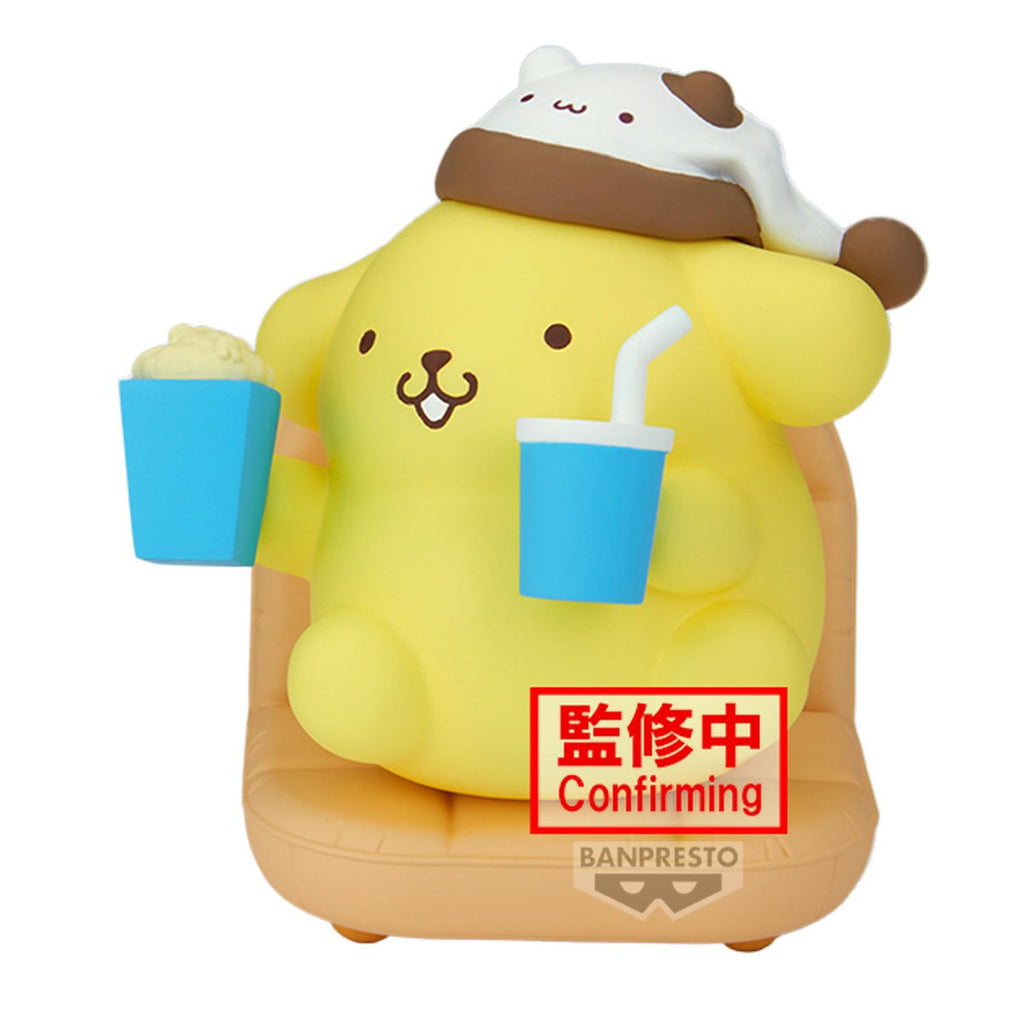 Sanrio Pompompurin Nakayoshi Memories Relaxing Time at Home Statue