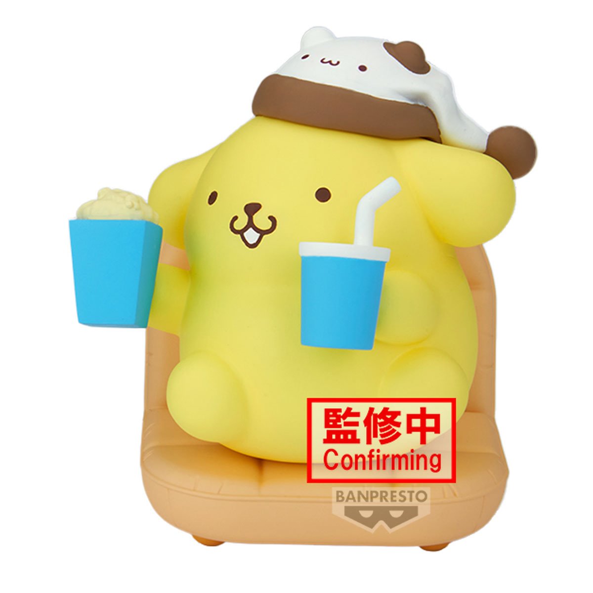 Sanrio Pompompurin Nakayoshi Memories Relaxing Time at Home Statue