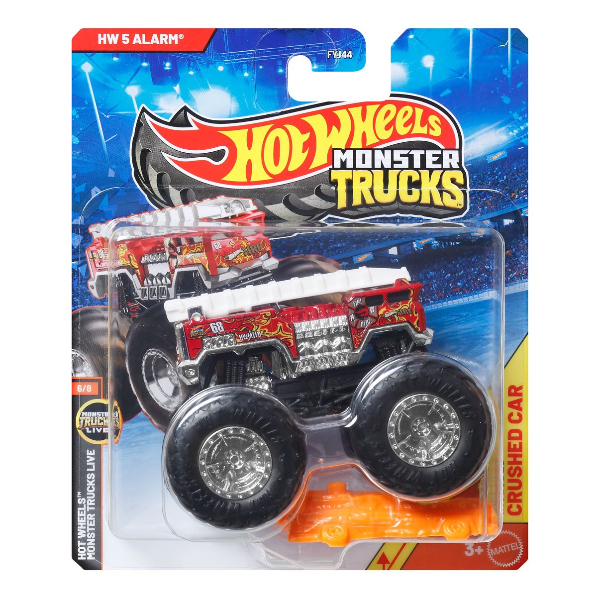 Hot Wheels Monster Trucks 1:64 Scale Vehicle 2026 Mix 6 Case of 8