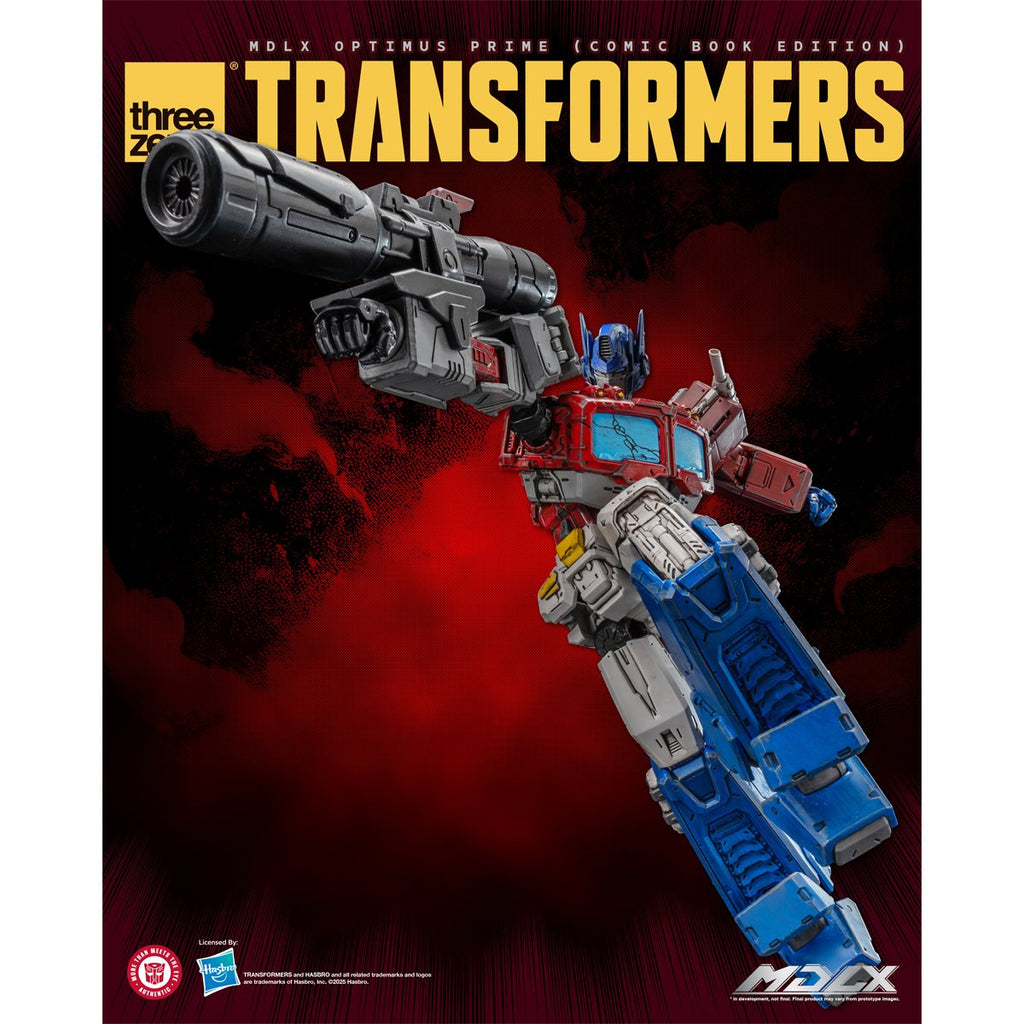 Transformers Optimus Prime Comic Book Edition MDLX Action Figure