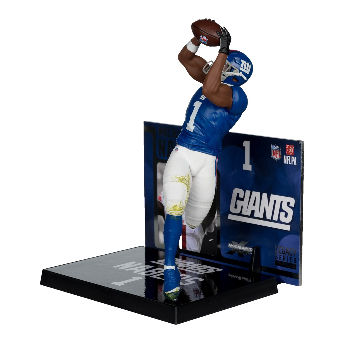 NFL SportsPicks 2025 New York Giants Malik Nabers 7-Inch Scale Posed Figure