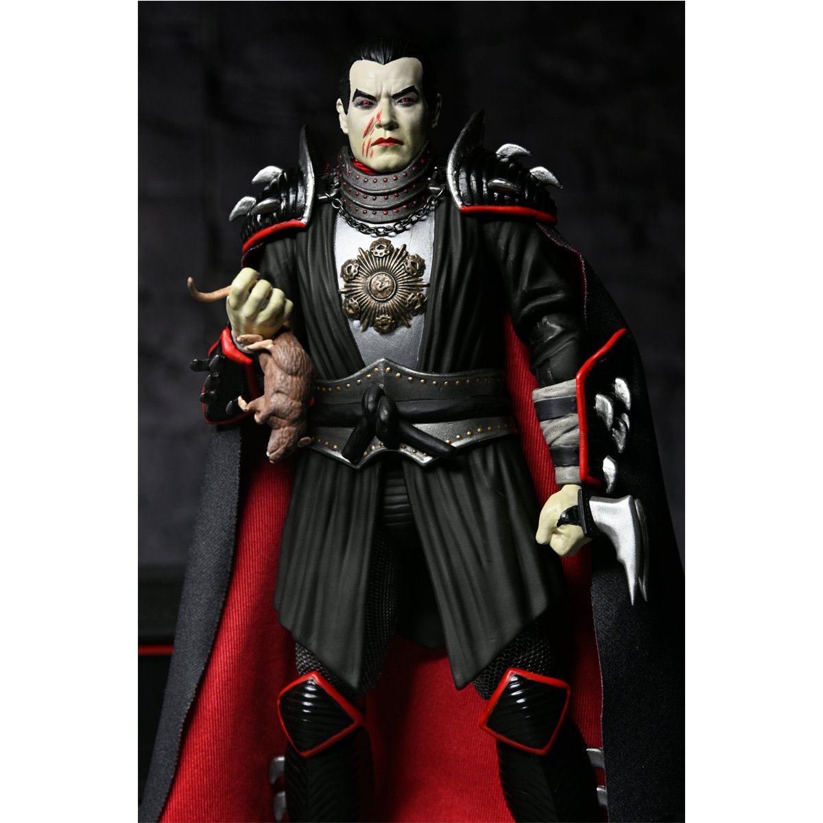 Universal Monsters x Teenage Mutant Ninja Turtles Ultimate Shredder as Dracula Classic Colors 7-Inch Scale Action Figure