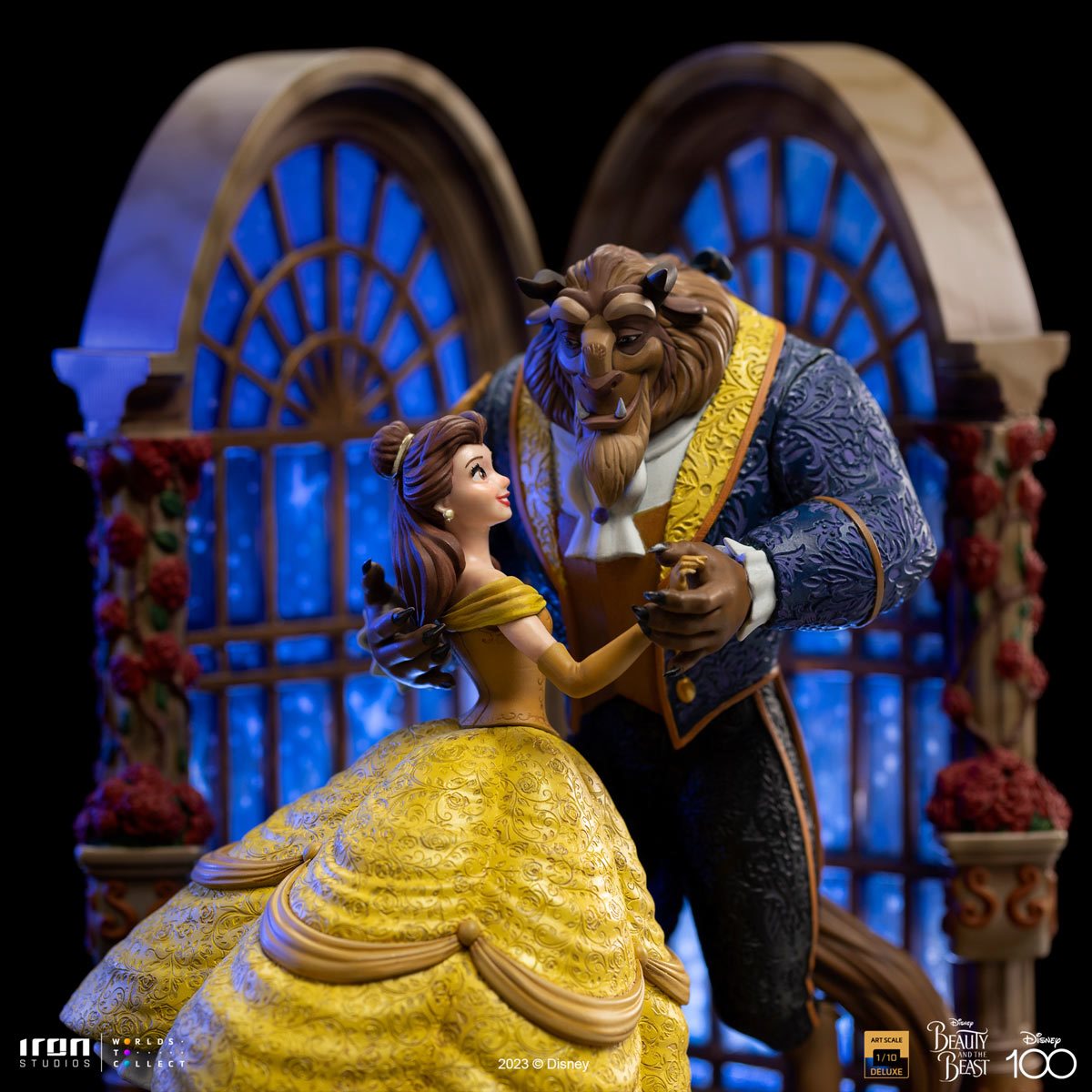 Disney 100 Beauty and the Beast Deluxe Art Scale Limited Edition 1:10 Statue