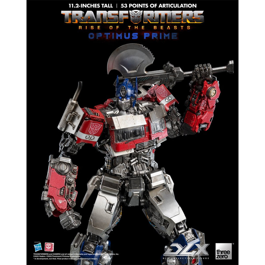 Transformers: Rise of the Beasts Optimus Prime DLX Action Figure